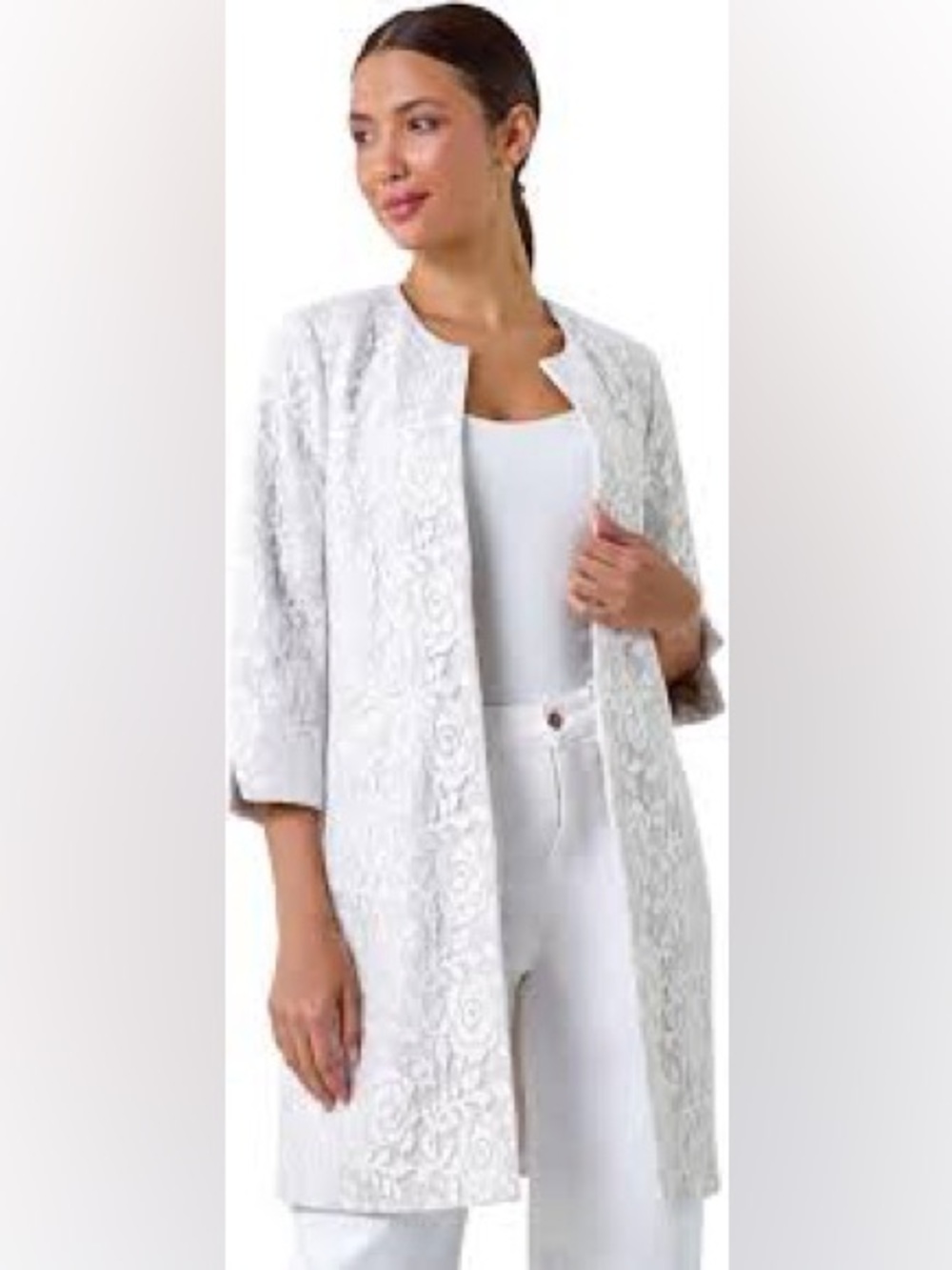 Classic Feminine Lace Cartise Jacket